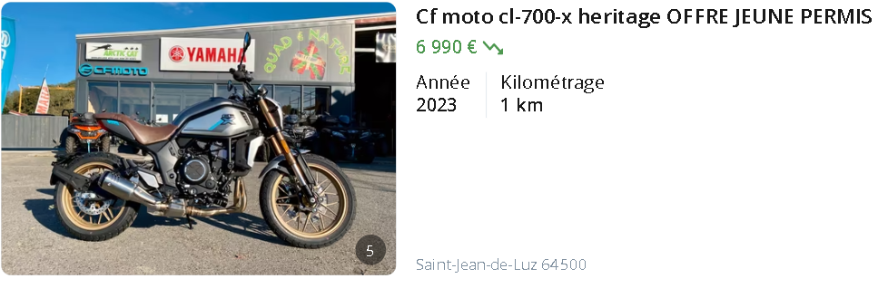 CF moto Cl-700X